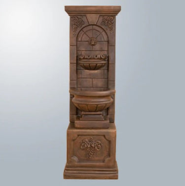 Giannini Garden St. Helena Fountain With Base & Concrete Spout